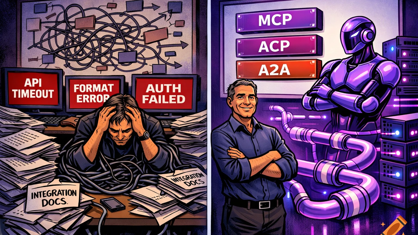 MCP, ACP, A2A: Three Protocols Your PIM Must Speak