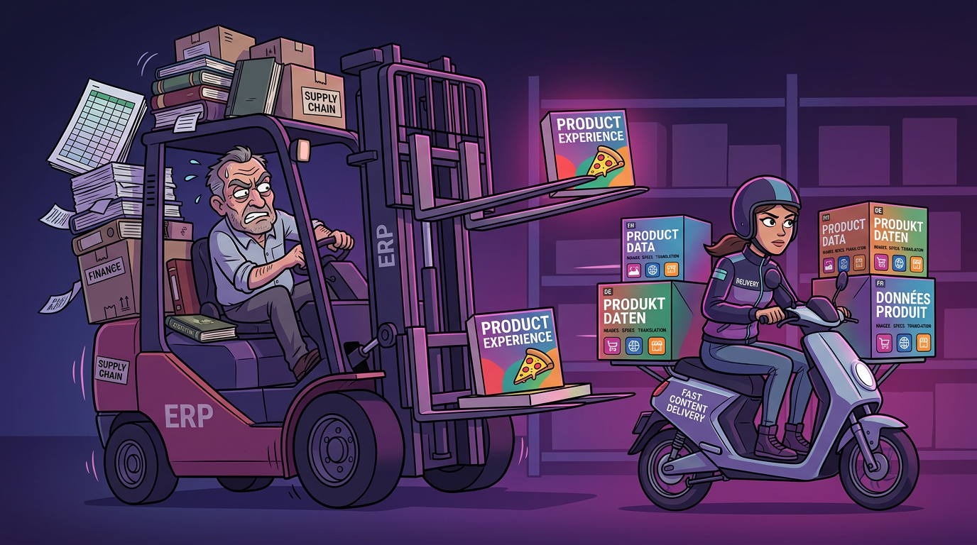 PIM vs ERP: Why Your SAP Can't Handle Product Experience